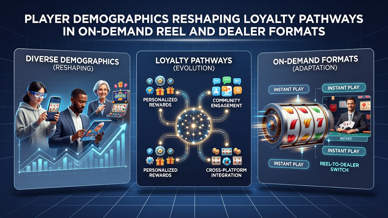 Chart displaying loyalty tier progression rates by demographic segments in mobile reel and dealer environments