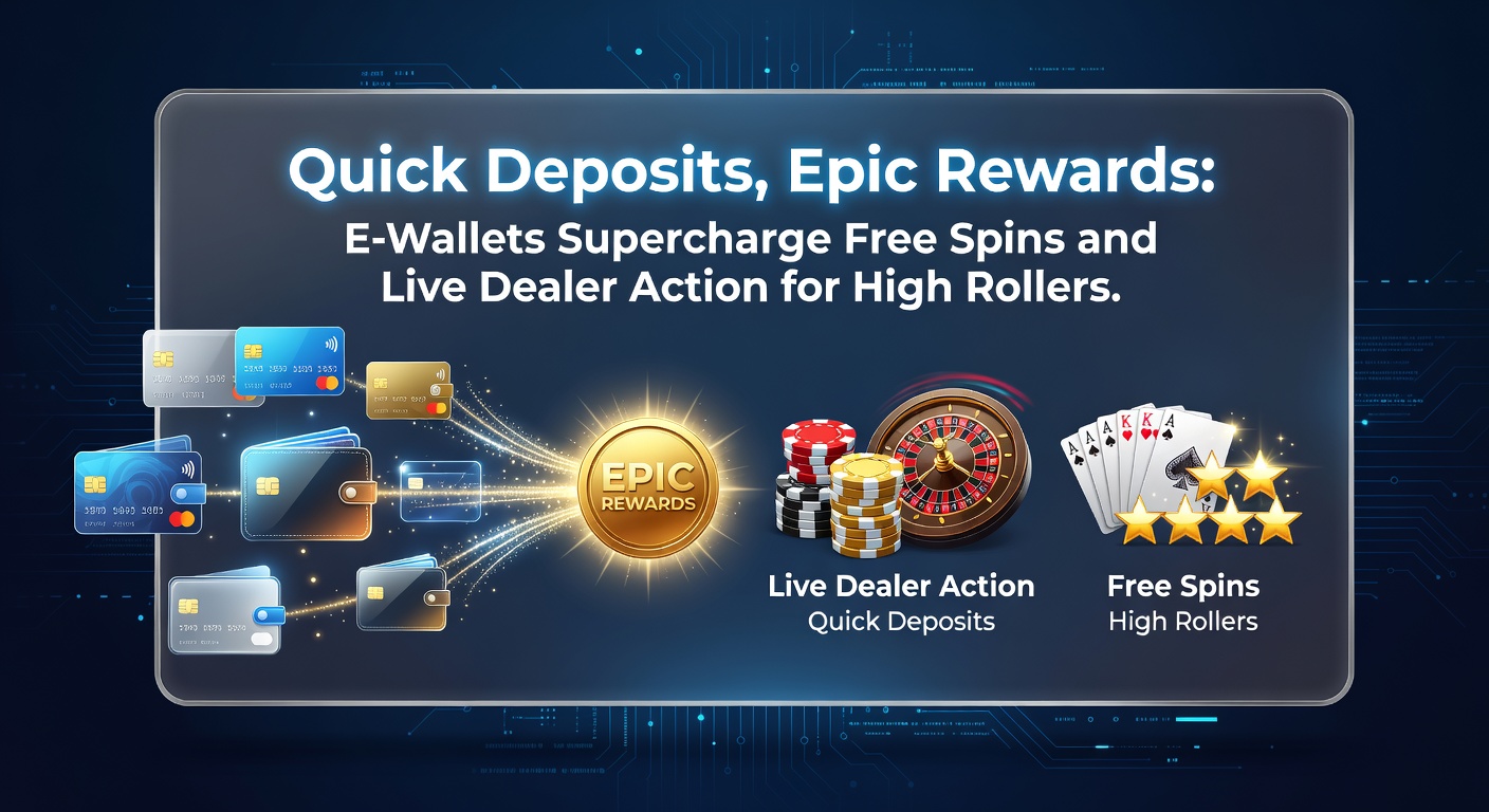 High roller at a live dealer table on a sleek digital interface, with e-wallet deposit icons glowing in the background